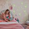 Glow-in-the-Dark Fairy Wall Decals – Luminous Fairies, Butterflies & Stars for Girls’ Bedroom Ceiling Decor